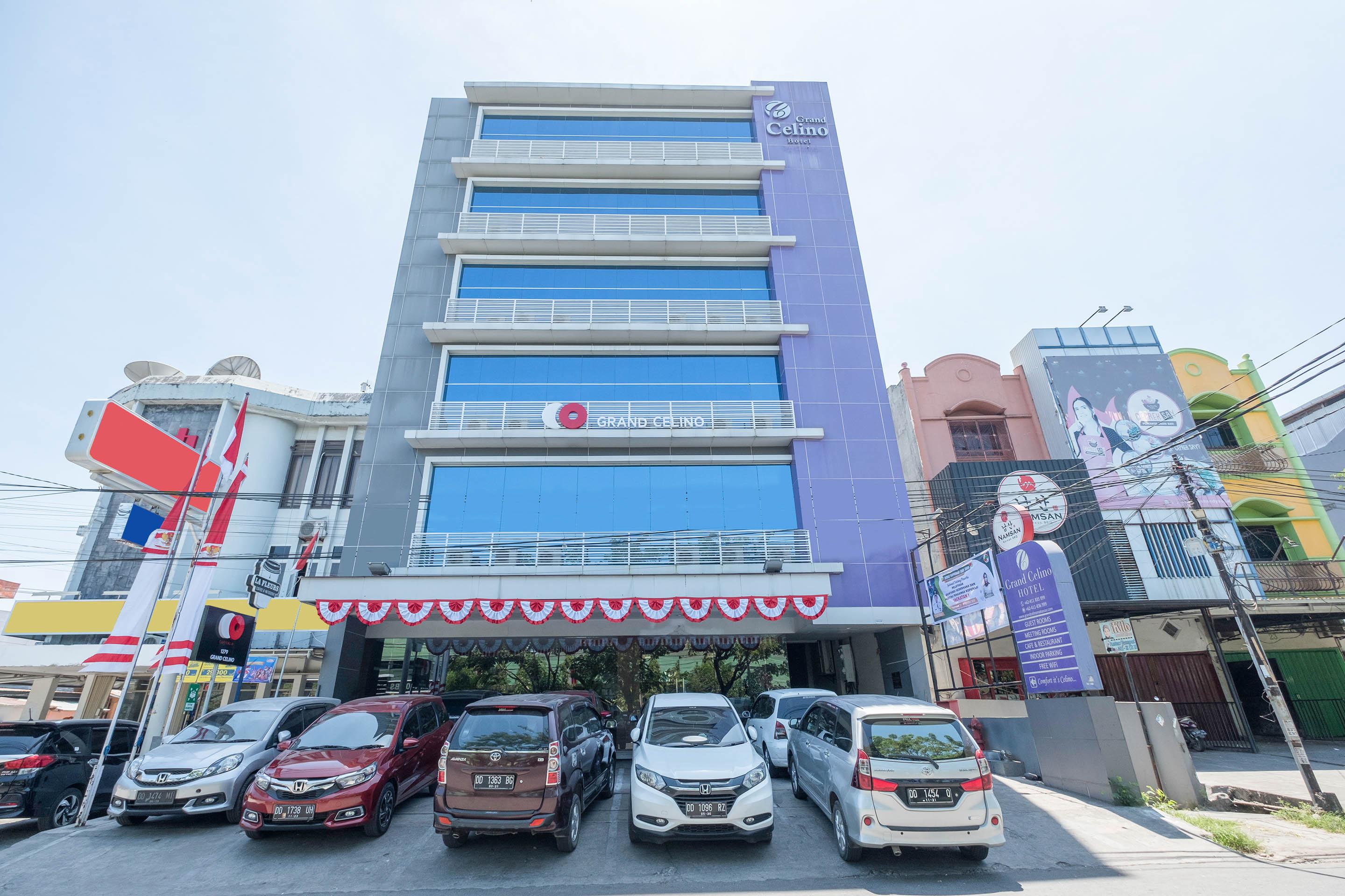 Collection O 1279 Hotel Grand Celino Makassar Esterno foto